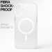 BeCover Чохол до мобільного телефона BeCover FIBRA Shock-Proof MagSafe Apple iPhone 17 White (715448)