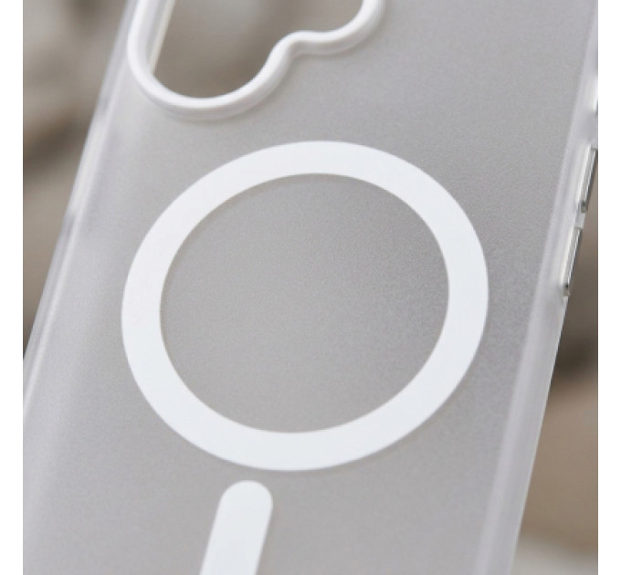 BeCover Чохол до мобільного телефона BeCover FIBRA Shock-Proof MagSafe Apple iPhone 17 White (715448)