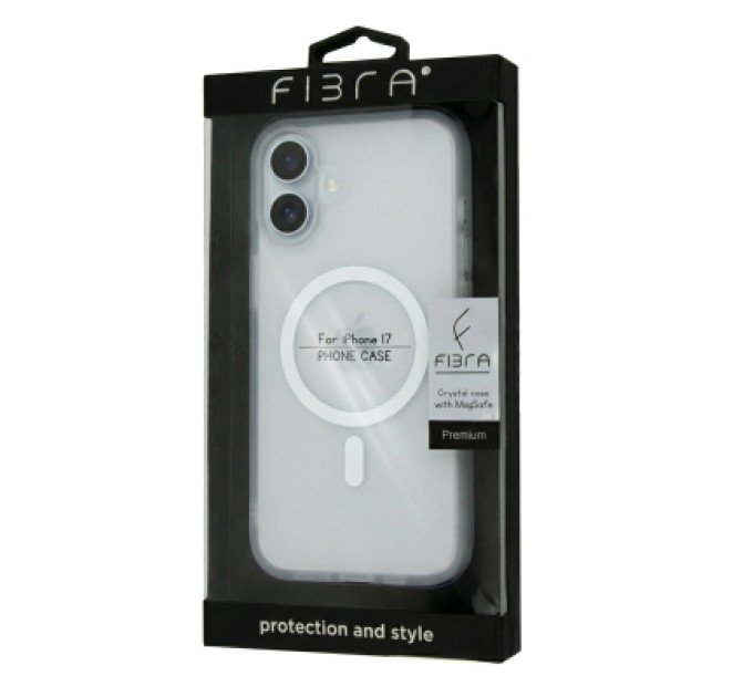 BeCover Чохол до мобільного телефона BeCover FIBRA Crystal MagSafe Apple iPhone 17 (715366)