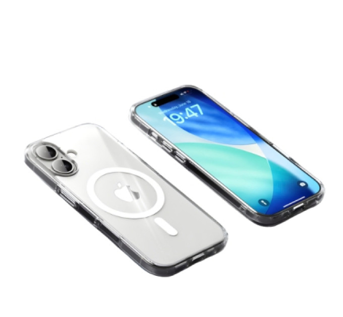 BeCover Чохол до мобільного телефона BeCover FIBRA Crystal MagSafe Apple iPhone 17 (715366)