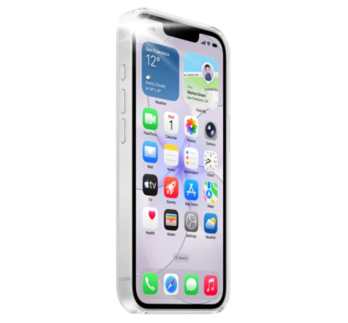 BeCover Чохол до мобільного телефона BeCover FIBRA Crystal MagSafe Apple iPhone 17 Pro (715369)