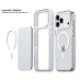 BeCover Чохол до мобільного телефона BeCover FIBRA Crystal MagSafe Apple iPhone 17 Pro Max (715370)