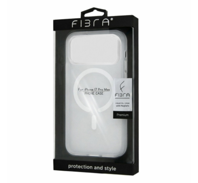 BeCover Чохол до мобільного телефона BeCover FIBRA Crystal MagSafe Apple iPhone 17 Pro Max (715370)