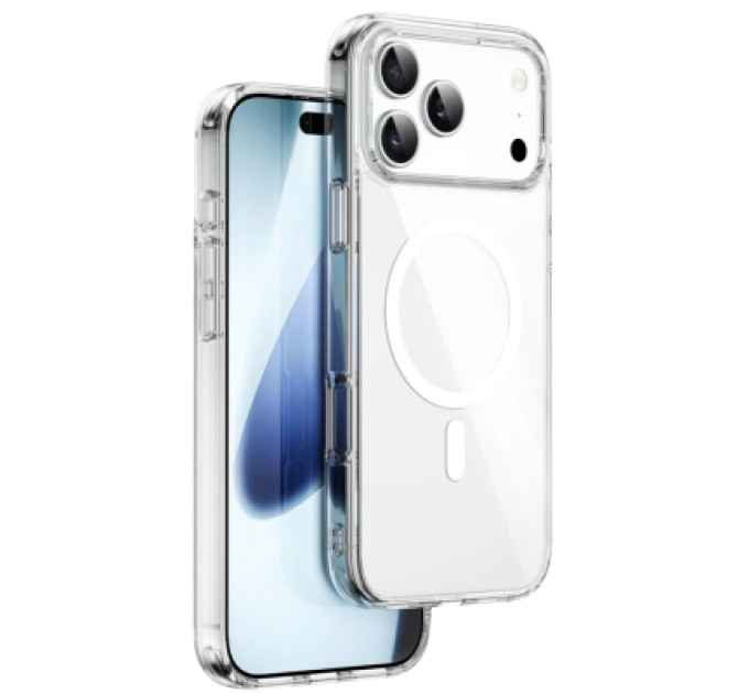 BeCover Чохол до мобільного телефона BeCover FIBRA Crystal MagSafe Apple iPhone 17 Pro Max (715370)