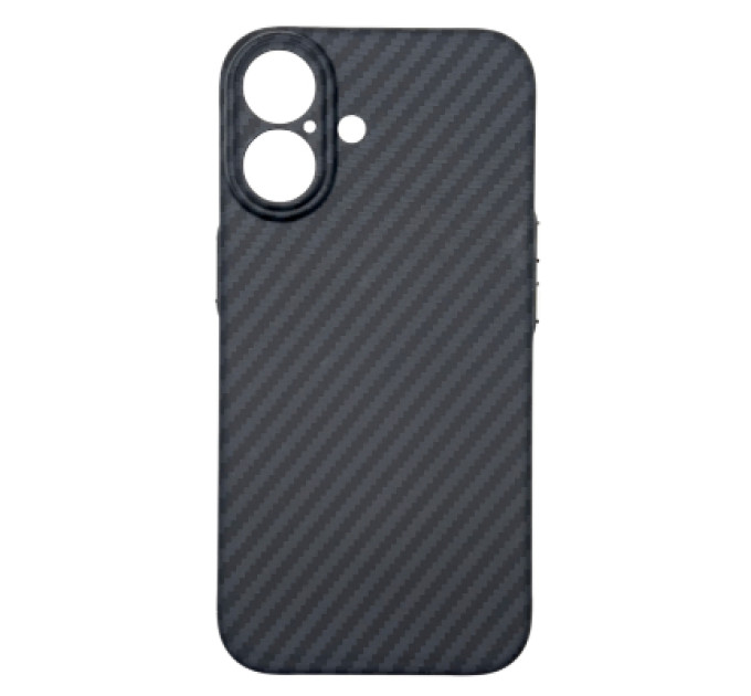 BeCover Чохол до мобільного телефона BeCover FIBRA Carbonite MagSafe Apple iPhone 17 Black (715406)