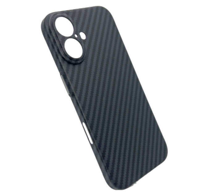 BeCover Чохол до мобільного телефона BeCover FIBRA Carbonite MagSafe Apple iPhone 17 Black (715406)