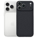 BeCover Чохол до мобільного телефона BeCover FIBRA Carbonite MagSafe Apple iPhone 17 Pro Black (715409)
