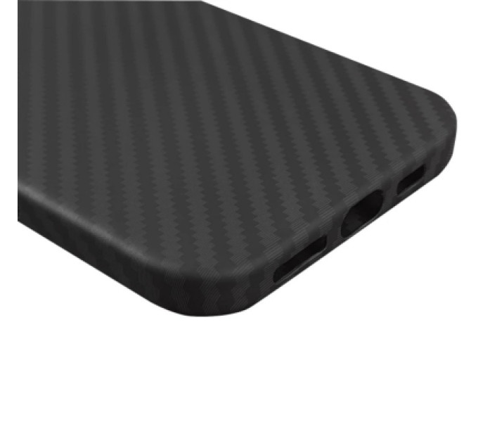BeCover Чохол до мобільного телефона BeCover FIBRA Carbonite MagSafe Apple iPhone 17 Pro Max Black (715410)