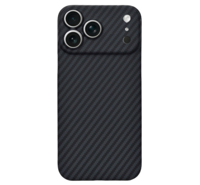 BeCover Чохол до мобільного телефона BeCover FIBRA Carbonite MagSafe Apple iPhone 17 Pro Max Black (715410)