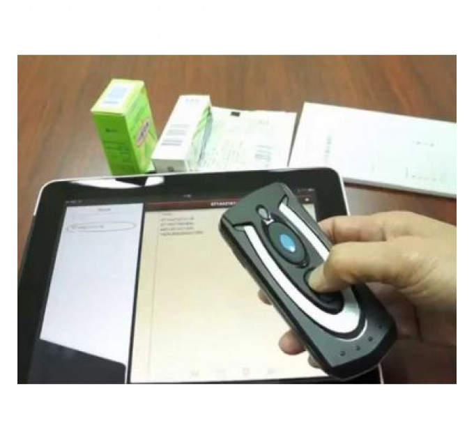 Сканер штрих-коду Cino PA680BT-SR-BSS 2D, USB, Black (22052)