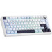 Aula Клавіатура Aula F75 Pink Switch USB UA White (6978080504883)