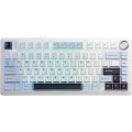 Aula Клавіатура Aula F75 Pink Switch USB UA White (6978080504883)