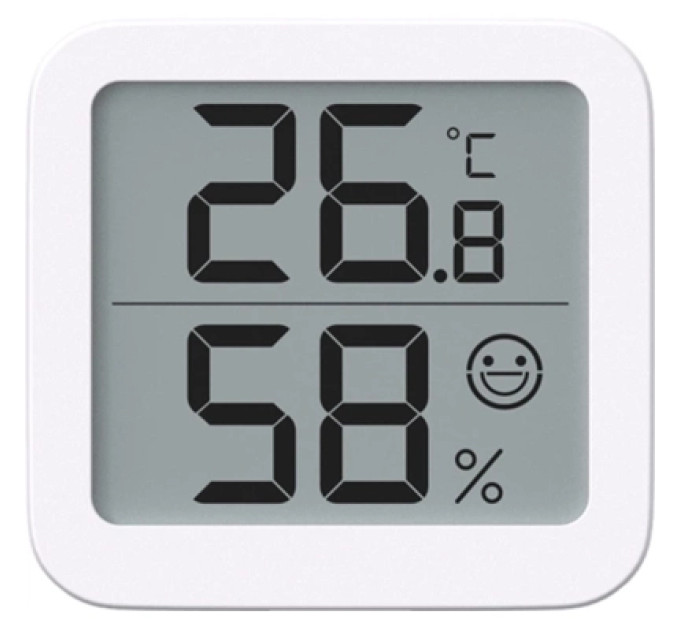Xiaomi Датчик температури Xiaomi MiiiW Thermo-Hygrometer Mini White (MWTH02)