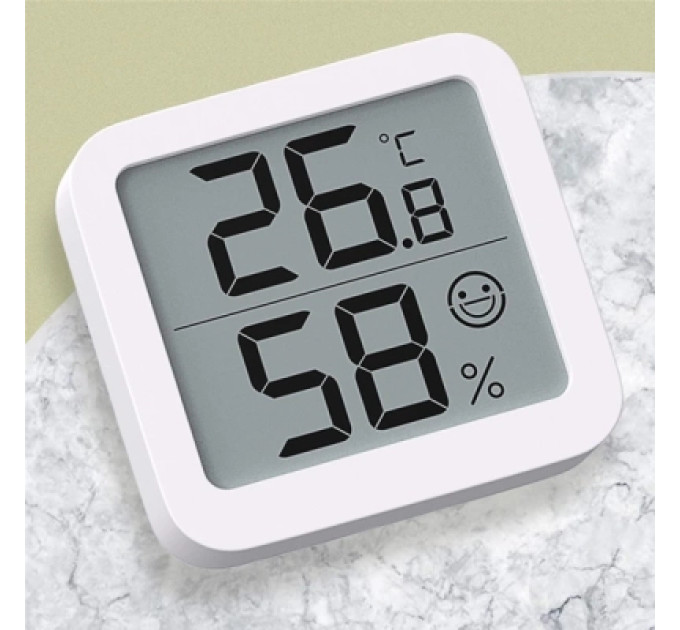 Xiaomi Датчик температури Xiaomi MiiiW Thermo-Hygrometer Mini White (MWTH02)