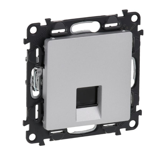 Legrand Furniture Розетка RJ45 Кат.5е UTP Legrand Valena LIFE, алюміній