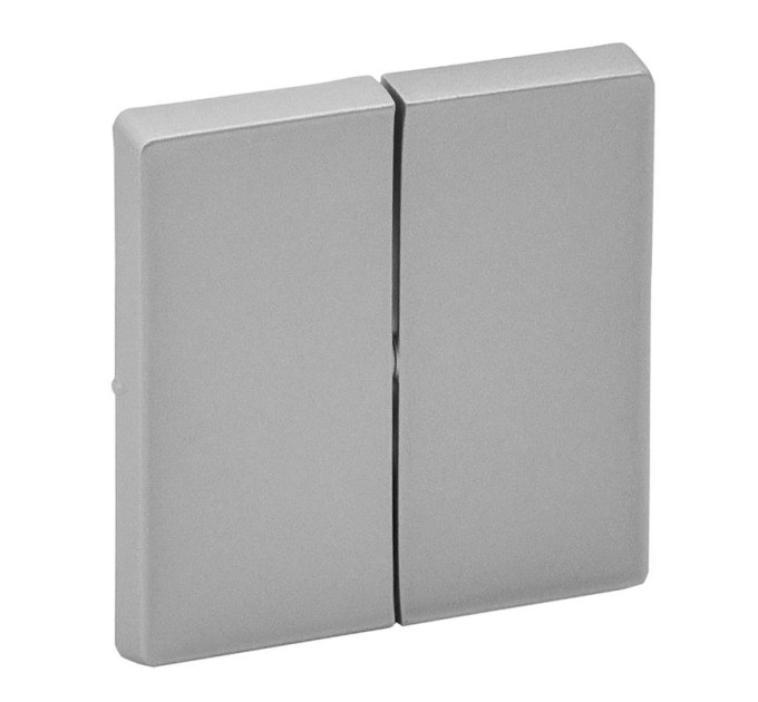 Legrand Furniture Клавіша 2-клавішного вимикача Legrand Valena LIFE, IN*MATIC, алюміній