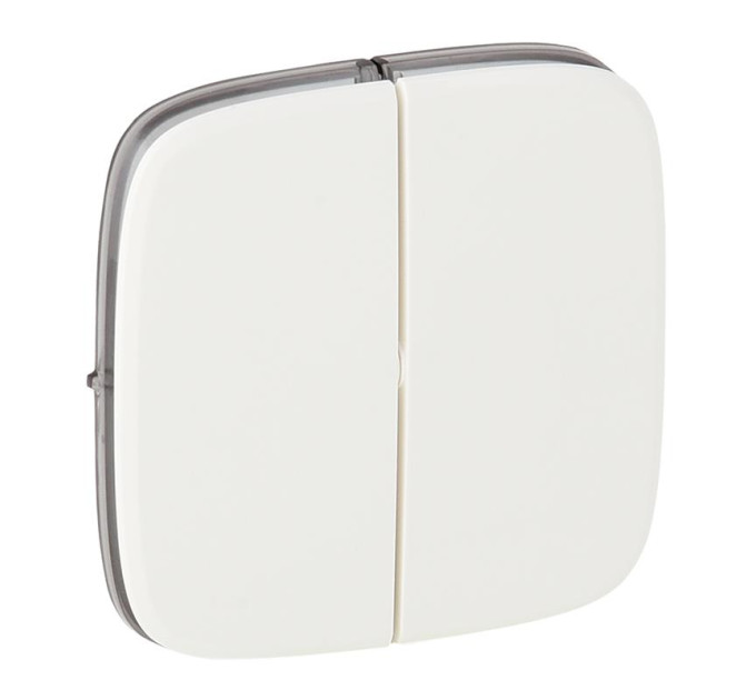 Legrand Furniture Клавіша 2-клавішного вимикача Legrand Valena ALLURE, IN*MATIC, білий