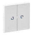 Legrand Furniture Клавіша 2-клавішного вимикача з підсвічуванням Legrand Valena LIFE, IN*MATIC, білий