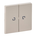 Legrand Furniture Клавіша 2-клавішного вимикача з підсвічуванням Legrand Valena LIFE, IN*MATIC, слонова кістка