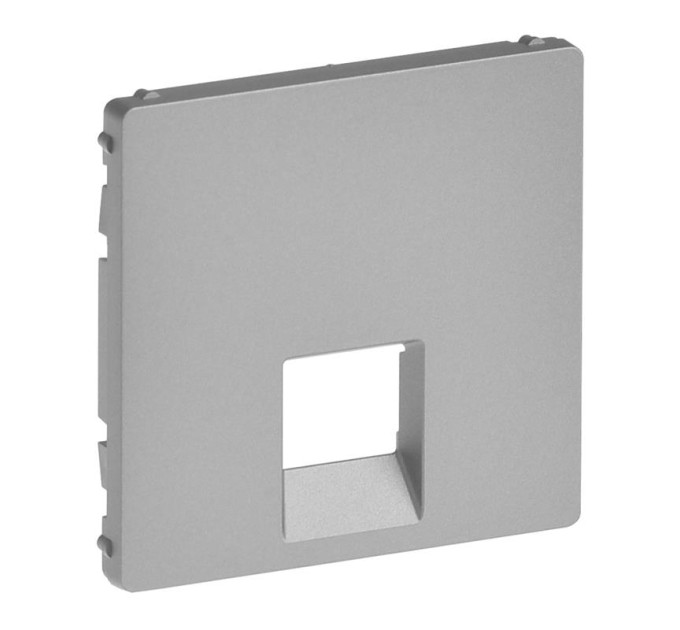 Legrand Furniture Лицьова панель ї розетки RJ11/RJ45 Legrand Valena LIFE, IN*MATIC, алюміній