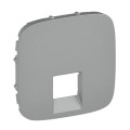 Legrand Furniture Лицьова панель розетки RJ11/RJ45 Legrand Valena ALLURE, IN*MATIC, алюміній