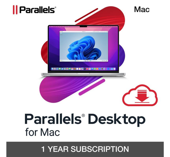 Parallels Примірник ПЗ Parallels Desktop Subscription, 1 рік, ESD