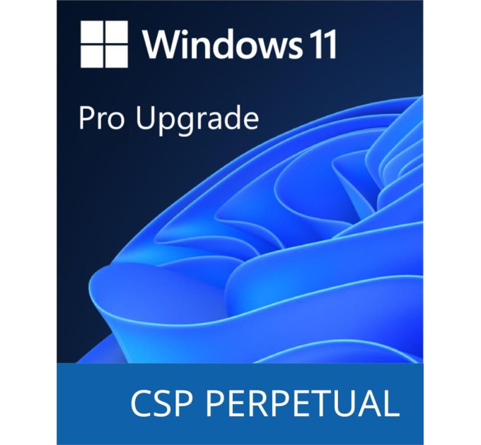 Microsoft CSP Perpetual Програмний продукт Microsoft Windows 11 Pro Upgrade