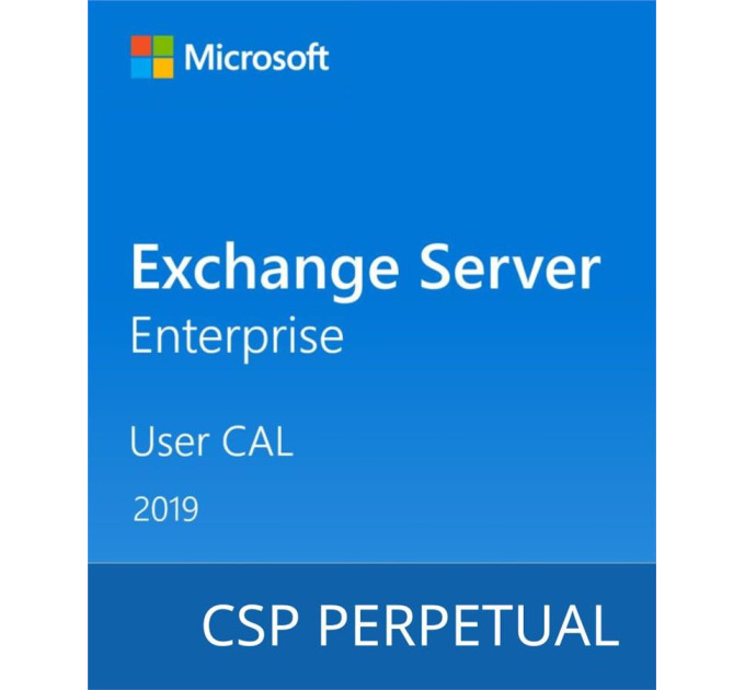 Microsoft CSP Perpetual Програмний продукт Microsoft Exchange Server Enterprise 2019 User CAL