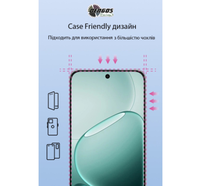 Dengos Скло захисне Dengos OPPO A6 Pro Black 2 pcs (DG-TG2P-94)