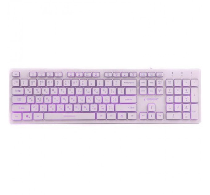 Gembird Клавіатура Gembird KB-UML3-01-W-UA USB White (KB-UML3-01-W-UA)