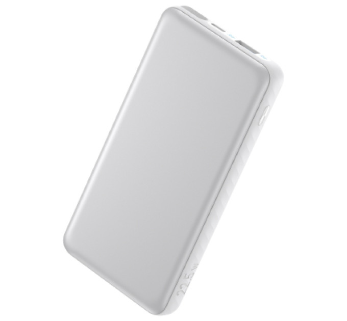 Anker Батарея універсальна Anker 10000mAh 22.5W Built-In USB-C Cable White (A110DH21)