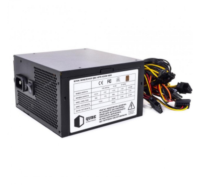 Qube Блок живлення Qube 650W (QBC-GPM-650W-80BBulk)