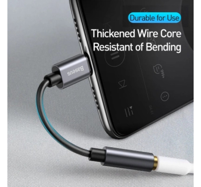 Baseus Перехідник USB-C M to 3.5mm F Baseus (CATL54-0G)
