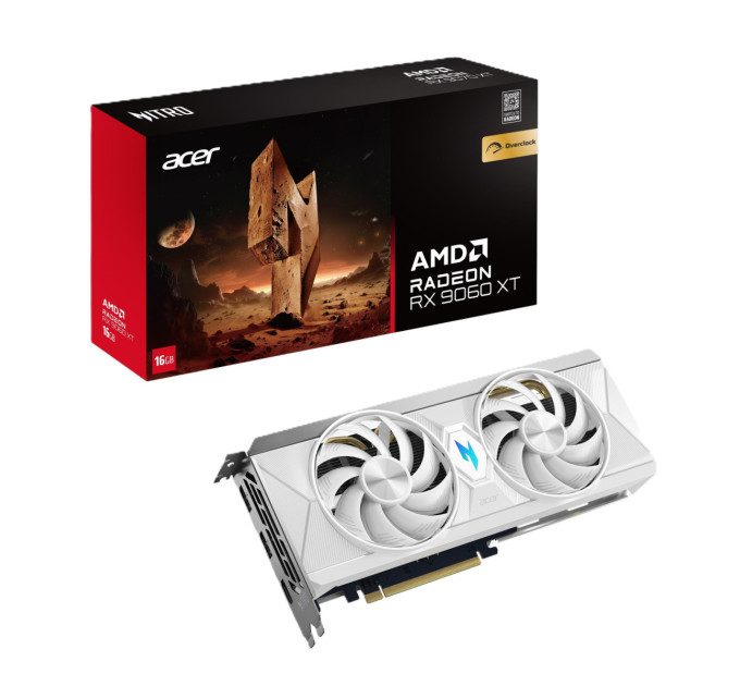 Acer Відеокарта PCIE16 RX9060XT 16GB GDDR6 DP.Z4KWW.P02 ACER