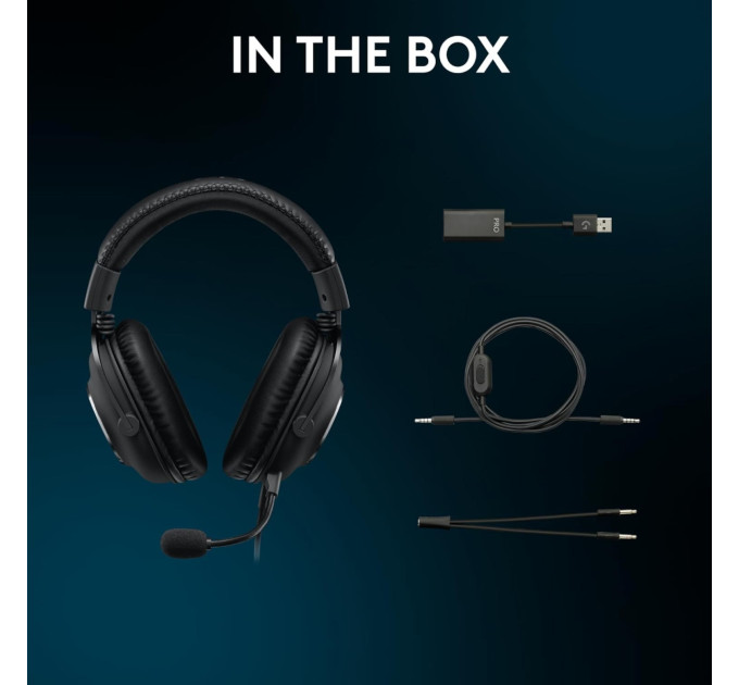 Logitech Гарнитура Logitech G Pro X SE Black (981-001470)