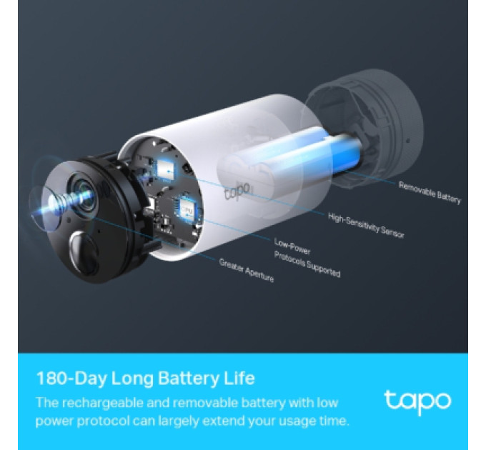 TP-Link Камера відеоспостереження TP-Link TAPO-C400S2