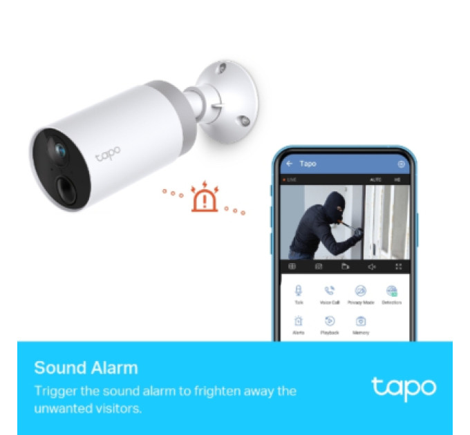 TP-Link Камера відеоспостереження TP-Link TAPO-C400S2