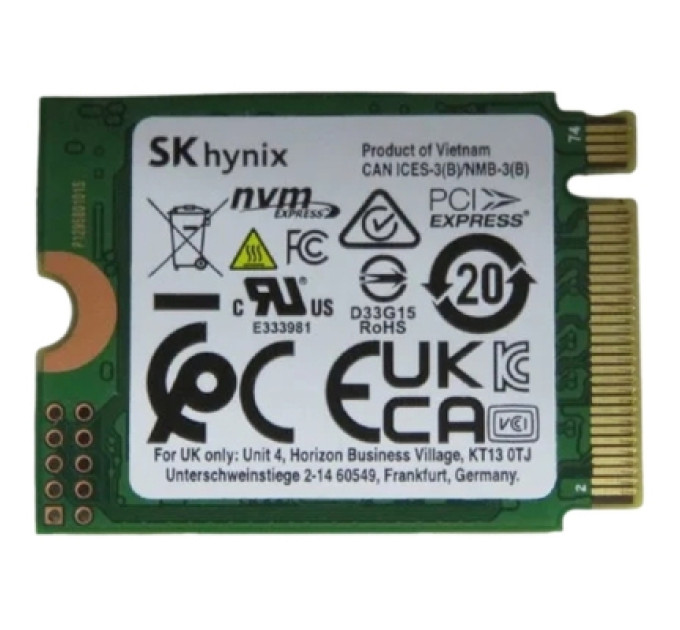 Hynix Накопичувач SSD M.2 2230 256GB Hynix (HFS256GEM3X174N)