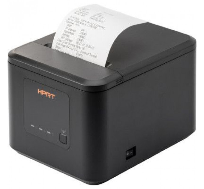 Принтер чеків HPRT TP80K-L USB, Ethernet, black (24586)