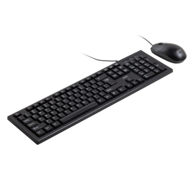 AOC Комплект AOC KM160B USB UA Black (KM160B/97)