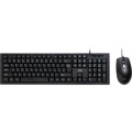 AOC Комплект AOC KM160B USB UA Black (KM160B/97)