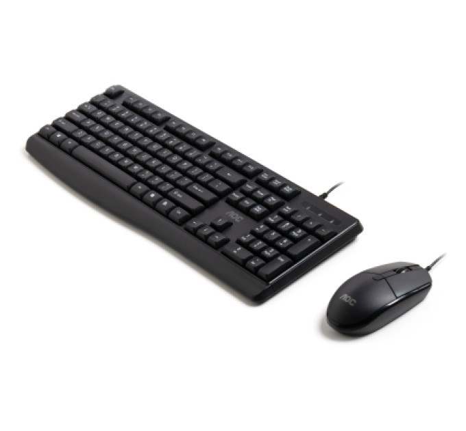AOC Комплект AOC KM170B USB UA Black (KM170B/97)
