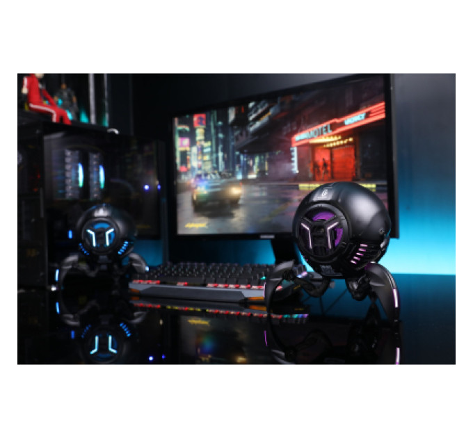 GravaStar Акустична система GravaStar Mars Pro Zinc Alloy body Bluetooth Black (GRAVASTARG1PRO_BLK)