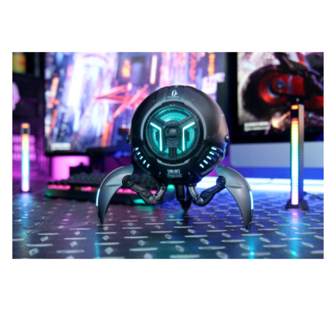 GravaStar Акустична система GravaStar Mars Pro Zinc Alloy body Bluetooth Black (GRAVASTARG1PRO_BLK)