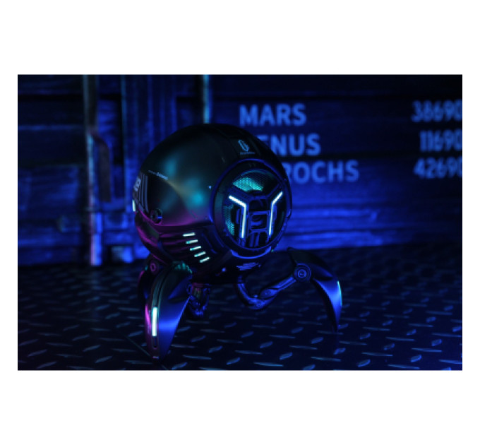 GravaStar Акустична система GravaStar Mars Pro Zinc Alloy body Bluetooth Black (GRAVASTARG1PRO_BLK)