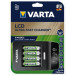 Varta Зарядний пристрій для акумуляторів Varta LCD Ultra Fast Plus Charger +4*AA 2100 mAh (57685101441)