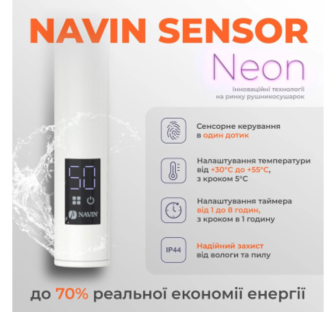 Navin Сушарка для рушників Navin Блюз, 600х480х123мм (12-006133-4880)