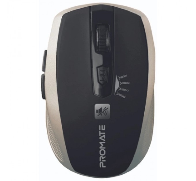Promate Мишка Promate Breeze Wireless Gold (breeze.gold)