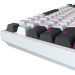 GamePro Клавіатура бездротова GamePro Asgard Valhalla QLAB Sakura Switch White With Display (MK160-W-D-QS-PRO)