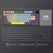 Ajazz Клавіатура Ajazz AK820 Sea Salt Switch Black USB-C (AK820-SS-BGY)
